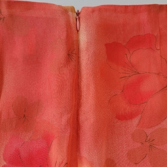 Nine & Co. Floral Rayon Skirt Size 16 EUC - Picture 7 of 7